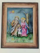 Zdzisław Purchała Sztuka ludowa Obraz na szkle