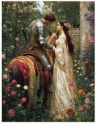 Obraz średniowieczny do zrobienia z haftu diamentowego