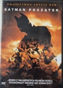 BATMAN POCZĄTEK. DWUPŁYTOWA EDYCJA. CHRISTIAN BALE. DVD     