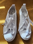 Białe tenisówki trampki American Club 38 białe jak nowe