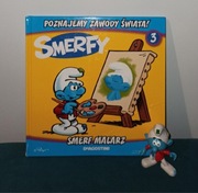 DeAgostini SMERFY figurka  + książeczka  Smerf artysta Malarz