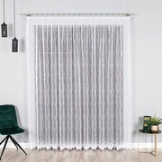 Firanka gotowa żakardowa 240x250cm biała 000146 BT