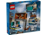 LEGO City 60417 Policyjna motorówka i kryjówka złodziejaszków