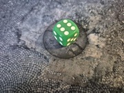 REBEL: KOŚĆ SZEŚCIOŚCIENNA  16MM - K6