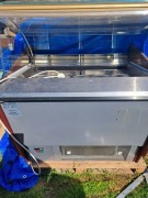 Witryna do lodów 7 kuwet 