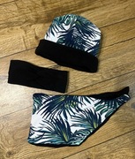 Komplet zimowy czapka chusta 52/54