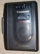 Dyktafon Panasonic RQ-170 z Radiem AM/FM. Recording. 