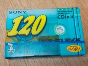 Kaseta magnetofonowa SONY CDix II 120