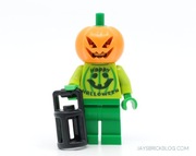 Figurka dyni z LEGO store build a minifigure !