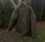 Kurtka jacket pilotka wojskowa z polarem zielona khaki L/ XL