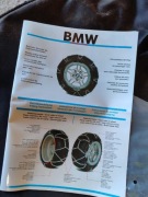 Nowe łańcuchy śniegowe BMW 
