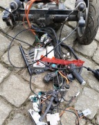 Cześci pojazd  wóżek silnik bezszczotkowy regulator sterownik 