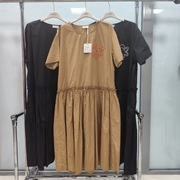 Sukienka bawelna codzienna z lekkim krojem