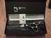 nowe nożyczki degażówki firmy titan długość 6 cali, 30 zębów brak metki