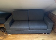 Kanapa z funkcją spania i fotel Aris 