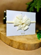 Opaska Bezuciskowa Ozdobna Ecru