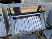 Okap gastronomiczny z kompletem filtrów + turbina 800m3/h 1000x700x(h)400