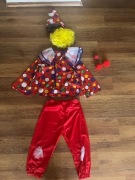 Kostium / Strój Klaun (pełen zestaw)