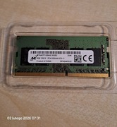 UŻYWANA PAMIĘĆ RAM MICRON 8GB DDR4 3200 SODIMM