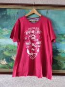 koszulka bluzka jachtowa przewiewna marynarska bawełniana żeglarska kotwica