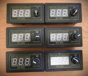 Regulator obrotów silników PWM 5-30V DC - 5A   ZK-MG Zestaw 6 szt.