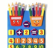 Tablica filcowa do nauki liczenia nowa !