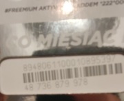 Złoty numer  736 879 978 lustro