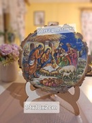 Szopka Bożonarodzeniowa z drewna 