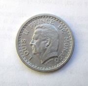 1 Frank 1943 r.  Monako