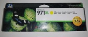 Orginalny tłusz do drukarki HP, 971XL  Yellow.