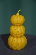 Świeca z wosku pszczelego – Dynia dynie Halloween