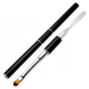 Pędzelek + łopatka DUO akrylożel flexygel dwustron