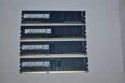 Pamięć ram PC DDR3 16GB (4x4GB) Hynix PC3-12800U 1600Mhz 