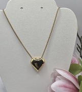 Naszyjnik serce stal 316L