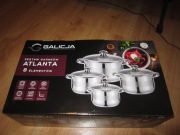 Zestaw Garnków Galicja Atlanta 8El. 14/16/18/22cm