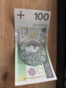 Banknot 100zl 1994 seria JL