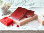 Mydełko Malinowe "Raspberry Crème Bar" "HAND MADE"