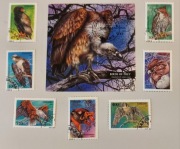 !!! TANZANIA PTAKI DRAPIEŻNE 7szt... KOMPLETNA _SERIA...KASOWANE*!!!