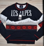 14* Threadbare Świąteczny sweter Les alpes wzory S