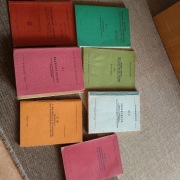 Książka Przepisy Ruchu  PKP Instrukcje kolejnictwo stare pociągi 7 sztuk