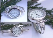 Zegarek srebrny 925