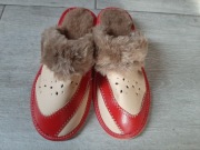Ocieplane kapcie damskie