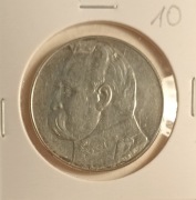 Józef Piłsudski 10 zł  1936  10