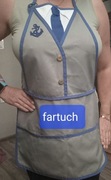 Fartuch marynarski gastronomiczny lub na przebranie