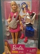 Lalka barbie Mattel z gitarą
