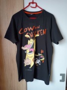 krowa i kurczak koszulka L cow & chicken Cropp