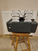 Drukarka HP atramentowa+tusz(8 pojemników)