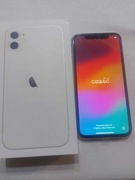 Smartfon Telefon Apple iPhone 11 64 GB 4G (LTE) biały 100% baterii nowy