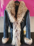 Kurtka skórzana z jenotem