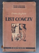 Książka Anna Seghers "List gończy" 